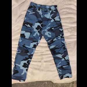 Blue Camo Rothco Cargo Pants